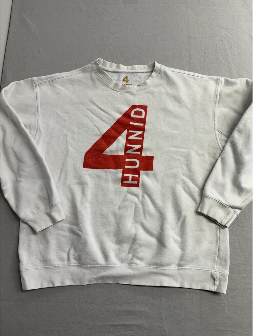 Artist YG 4Hunnid x Zumiez Collab Crewneck 400 4 Hunnid - L